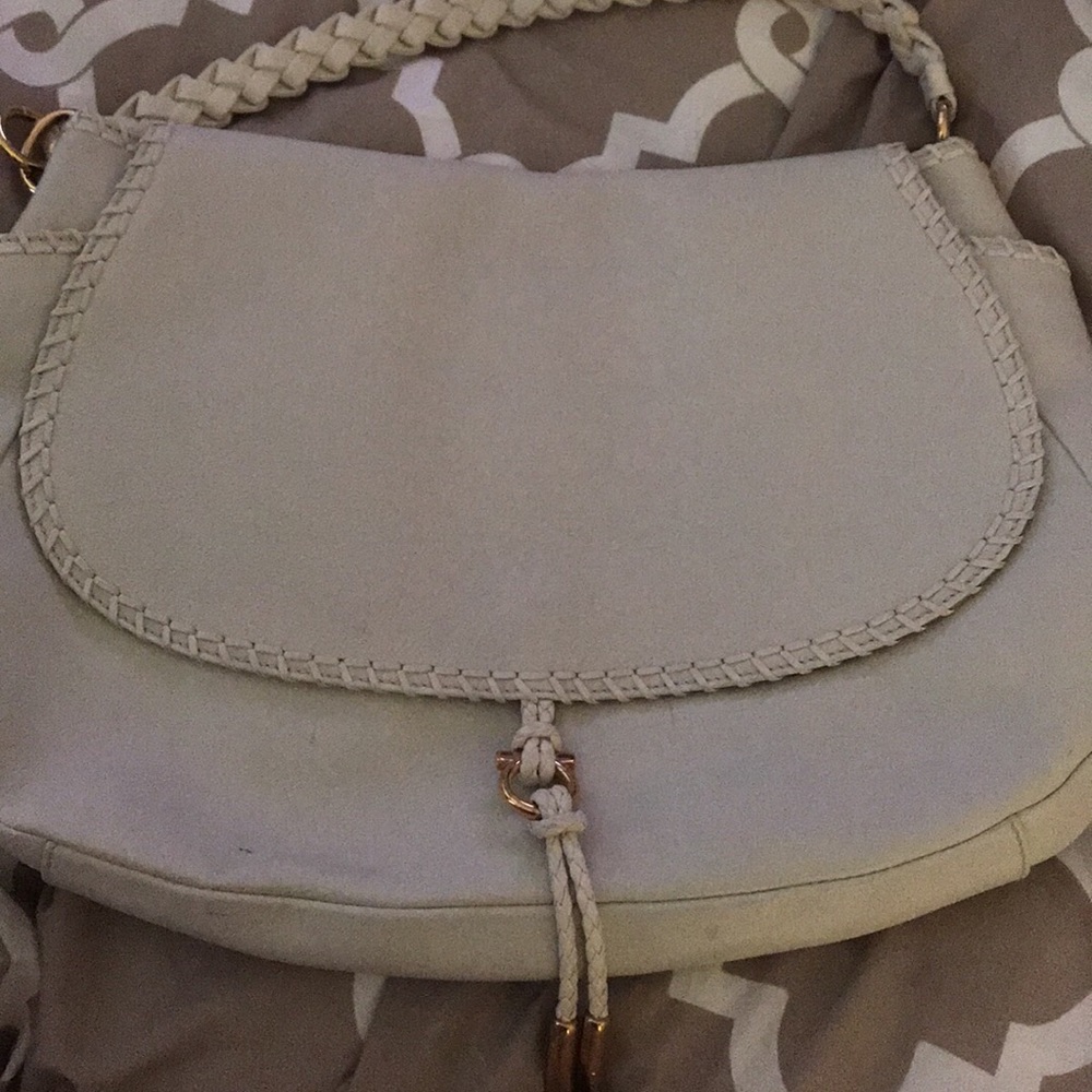 Salvatore Ferragamo white bag